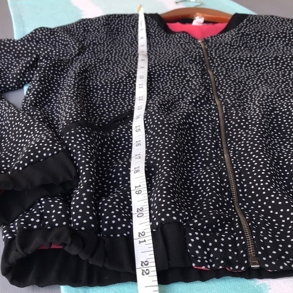 Bershka Bsk Lightweight Polka Dot Jacket - Picture 7 of 7